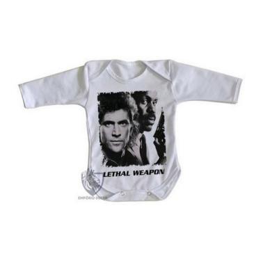 Imagem de body nenê criança roupa bebê manga longa Máquina Mortífera - Empório D