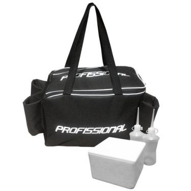 Imagem de Bolsa Térmica Massagista Profissional Preta - Futebol Shop