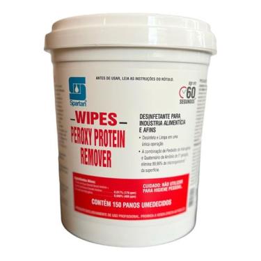 Imagem de Wipes Peroxy Protein Remover 150 panos - Spartan