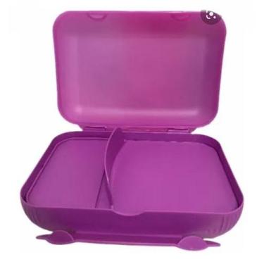 Imagem de Tupperware Porta Lanches com Divisórias Removível
