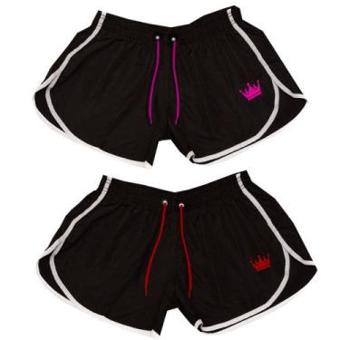 Imagem de Kit 2 Short Praia Feminino Conforto Academia Caminhada Corrida - MP MO