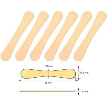 Imagem de 100 Palito de Picolé Paleta Mexicana Hélice 9,5cm - AAZ