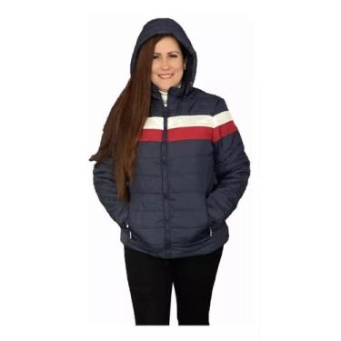 Imagem de Jaqueta Bia Feminina De Frio Quentinha Forrada Pelinho Capuz - BREEZA 