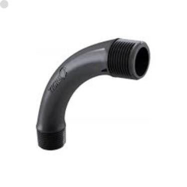 Imagem de Curva Eletroduto Roscável Preto 90 Pvc 1" Tigre