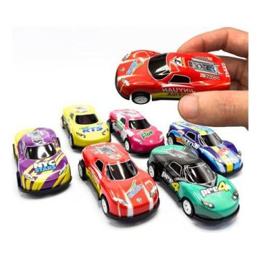 Imagem de Kit 6 Carrinhos De Fricção Racing Estilo Hotwheels Brinquedo - Duarte 