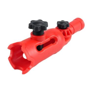 Imagem de Baoblaze Extensor de pincel multiângulo para pintura, ferramenta de aparar tinta, suporte de rolo de parede ajustável, haste de extensão rosqueada padrão,