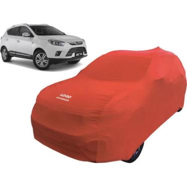 Imagem de Capa Cobrir Veículo Capa Carro Original Jac T6 - Mz, Vermelha