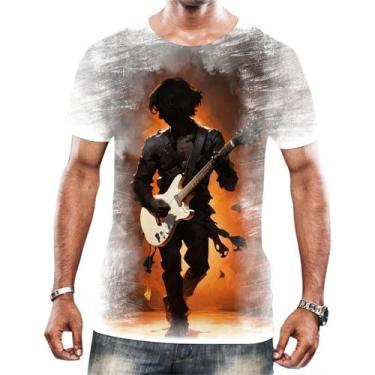 Imagem de Camisa Camiseta Tshirt Animais Guitarrista Guitarra Música 1 - Enjoy S
