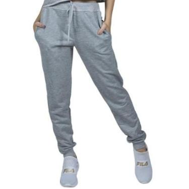 Imagem de Calça Moletom Jogger Serra e Mar Modas Roupa Para Frio Flanelado Inverno Moda Casual Feminina-Feminino