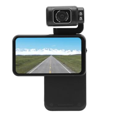 Imagem de Câmera de Vídeo Câmera Digital, 5K 30FPS 48MP Câmera de Vídeo Portátil Vlogging Com Tela Sensível Ao Toque de Rotação IPS de 3,5 Polegadas, Zoom Digital 10x, para Viagens