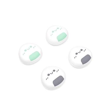 Imagem de PlayVital Tampas de aperto de polegar para Steam Deck LCD, para PS Portal Remote Player Silicone Thumbsticks Grips Joystick Caps para Steam Deck OLED - Onigiri