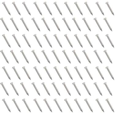 Imagem de Pequenos pregos de madeira para projetos de artesanato DIY, conserto de gavetas antigas, acessórios decorativos de mini caixas [conjunto de 200 peças] (13 mm, prata)