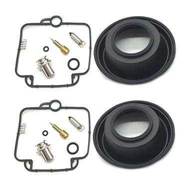 Imagem de Reparo de carburador de motocicleta para Suzuki GS500E 1994-2000 GS500 E GS 500 500E Sistema de Combustível Jet Pilot Master Jet Vacuum Diafragma (1 conjunto)