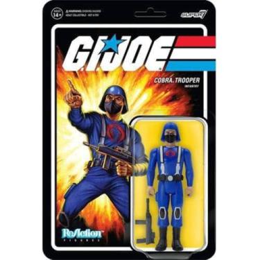 Imagem de Super7 G.I. Joe Cobra Trooper H-Back (Tan) 3.75 in Reaction Figure