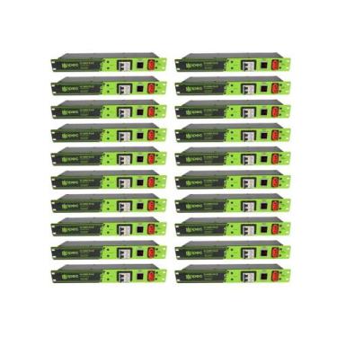 Imagem de Kit com 20 Réguas para Rack Disjuntor Bipolar DJ5000 PLUS  - IPEC