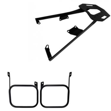 Imagem de S339+379 Suporte Baú Traseiro Com Afastador Alforge Cb 500X - Start Ra