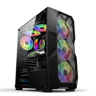 Imagem de PC Gamer Alligator Shop AMD Ryzen 5 5500, Geforce RTX 4060 8GB, Memória 16GB DDR4, SSD 480GB