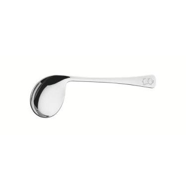 Imagem de Colher Infantil Tramontina Baby Curvada Acabamento Brilho Aço Inox