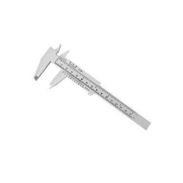 Imagem de Paquimetro de plastico 150mm/6" - FERRAGENS PIRATININGA LTDA