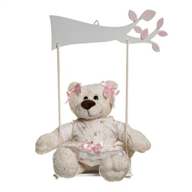 Imagem de Balança Com Ursa Menina Quarto Bebê Infantil Menina