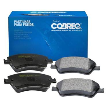 Imagem de Pastilha freio corolla auris antirruído 136,8x18,7x61,4 - COBREQ
