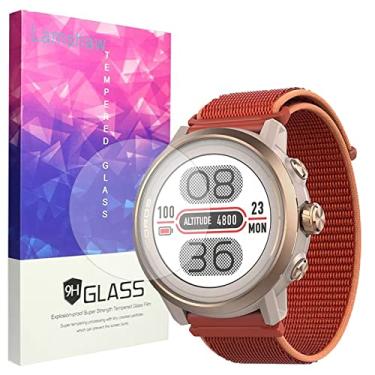 Imagem de Lamshaw Compatível com Coros Apex 2 Pro Protetor de tela, [pacote com 3] Película de vidro temperado 9H compatível com Coros Apex 2 Pro/Apex 2 GPS Outdoor Watch (pacote com 3 - APEX 2 filme de vidro)