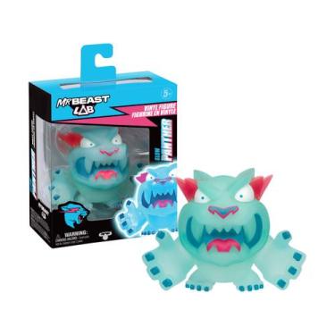 Imagem de Boneco MrBeast Lab Pantera Glow 9cm Candide