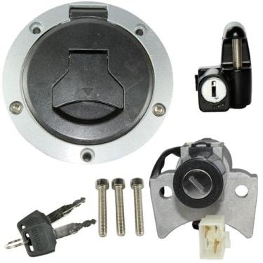 Imagem de Kit conjunto travas chave ignição CG160 Fan Titan Start 2016 A 2017 co