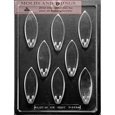 Imagem de SURF BOARD Molde de chocolate - Molde esportivo para doces de chocolate com instruções de moldagem escritas