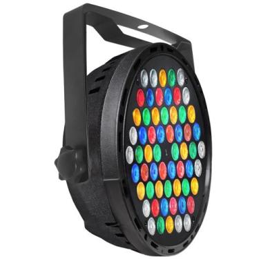 Imagem de Refletor Canhão Led Par64 Rgbwa 60 Leds 5w Efeitos - ShowTech