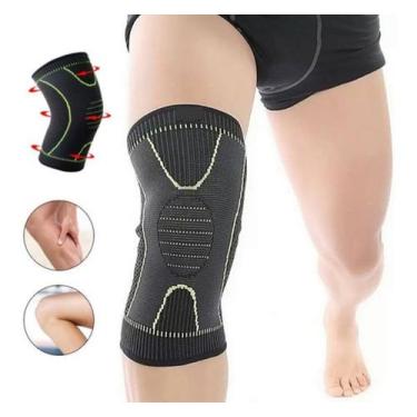 Imagem de Joelheira Alta Compressão Exercicios Tensor Joelho Musculos - ZEM