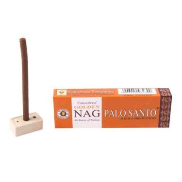 Imagem de Incenso Dhoop Tibetano Golden Nag, Palo Santo