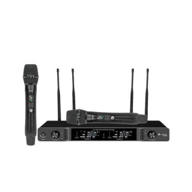 Imagem de Microfone K622M UHF Duplo Bastão Kadosh