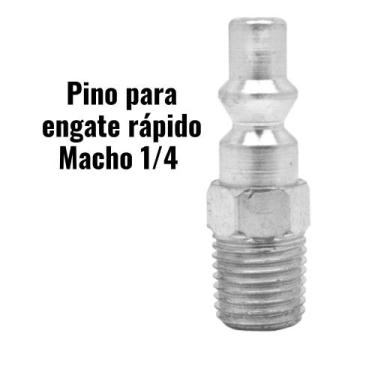 Imagem de Pulverizador Bico De Ar de Compressor Ar Botão com Pino para Engate Rá