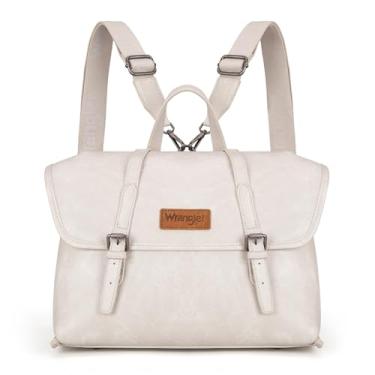 Imagem de Montana West Bolsa tiracolo feminina Wrangler conversível média, Bege, 13 inch, Tendência