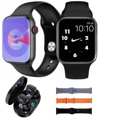 Imagem de Smartwatch W37 pró Series 7 Masculino e Feminino + Fone S/fio Bluetoot