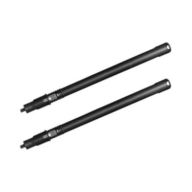 Imagem de Baoblaze Acessórios para lavadora de extensão da haste de extensão de limpeza a vapor acessórios de limpeza multifuncional para o lobby da sala de estar do, Cinza, 2pole