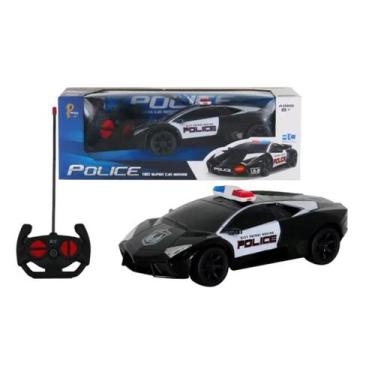 Imagem de Carrinho De Controle Remoto Policia Esportivo Divertido - XZ-1744, Pre
