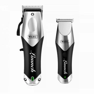 Imagem de Combo Maquinas de Cortar Cabelo e Acabamento Launch Wahl