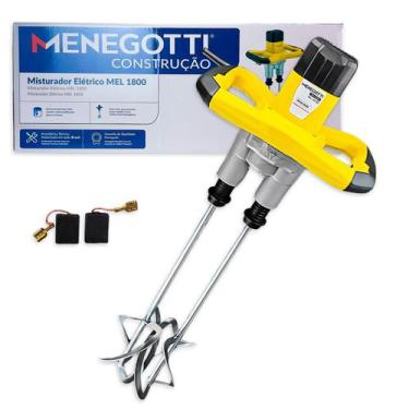 Imagem de Misturador Elétrico Menegotti MEL 1800 Haste Dupla 127V ou 220V 1800W 