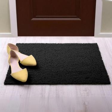 Imagem de Tapete Capacho Vinil 60X40cm Antiderrapante Porta Entrada - Genérico, 