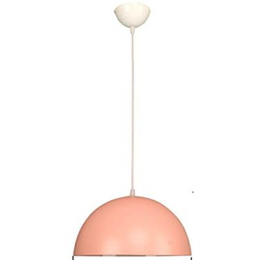 Imagem de CHENKUI Lustre com acabamento amarelo polido a óleo, abajur para pendurar no teto, luz de teto vintage, montagem seminivelada, iluminação de entrada para quarto, sala de jantar, sala de descanso