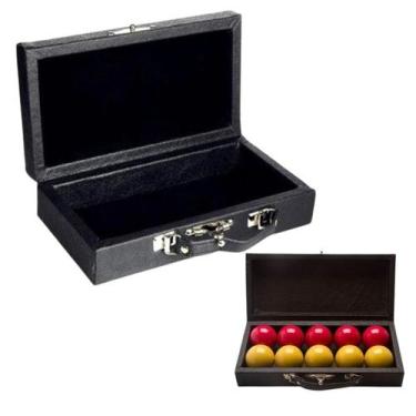 Imagem de Estojo Com Bola Mata X Mata  Bilhar Sinuca Snooker 2 Cores - Tacolandi