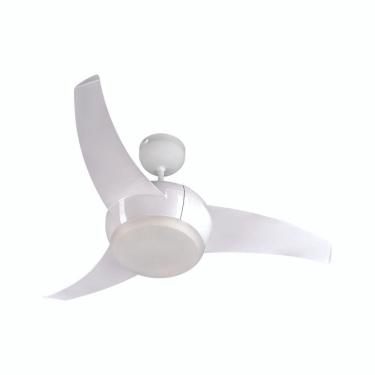 Imagem de Ventilador De Teto Vortice Branco Ventisol Com Luminaria Led E Controle Remoto Super Silencioso