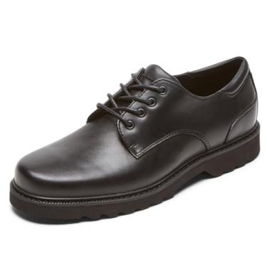 Imagem de Sapato masculino Oxford Northfield da Rockport, Preto, 8.5 Wide