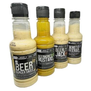Imagem de 4 molhos Especiais Pemium Beer Food Lab (com cerveja Ipa)