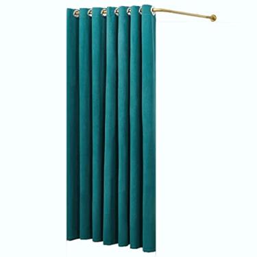 Imagem de SJHDUNBW Loja de roupas portátil em forma de L, provador, sala de vestir em U para espaço privado, fácil de instalar, para shopping center, escritório, loja de roupas