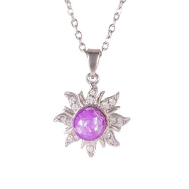 Imagem de bike8 Colar de sol de cristal para mulheres boho colar com pingente de sol dourado colares hippie joias modernas, Large Size, Metal, Sem Pedra Preciosa