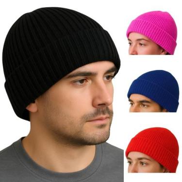 Imagem de Touca Inverno Frio Gorro Unissex de Lã Masculino e Feminino - Lepzo, L