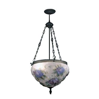 Imagem de Luminária de hortênsia Dale Tiffany 10236/3LTE, bronze antigo
